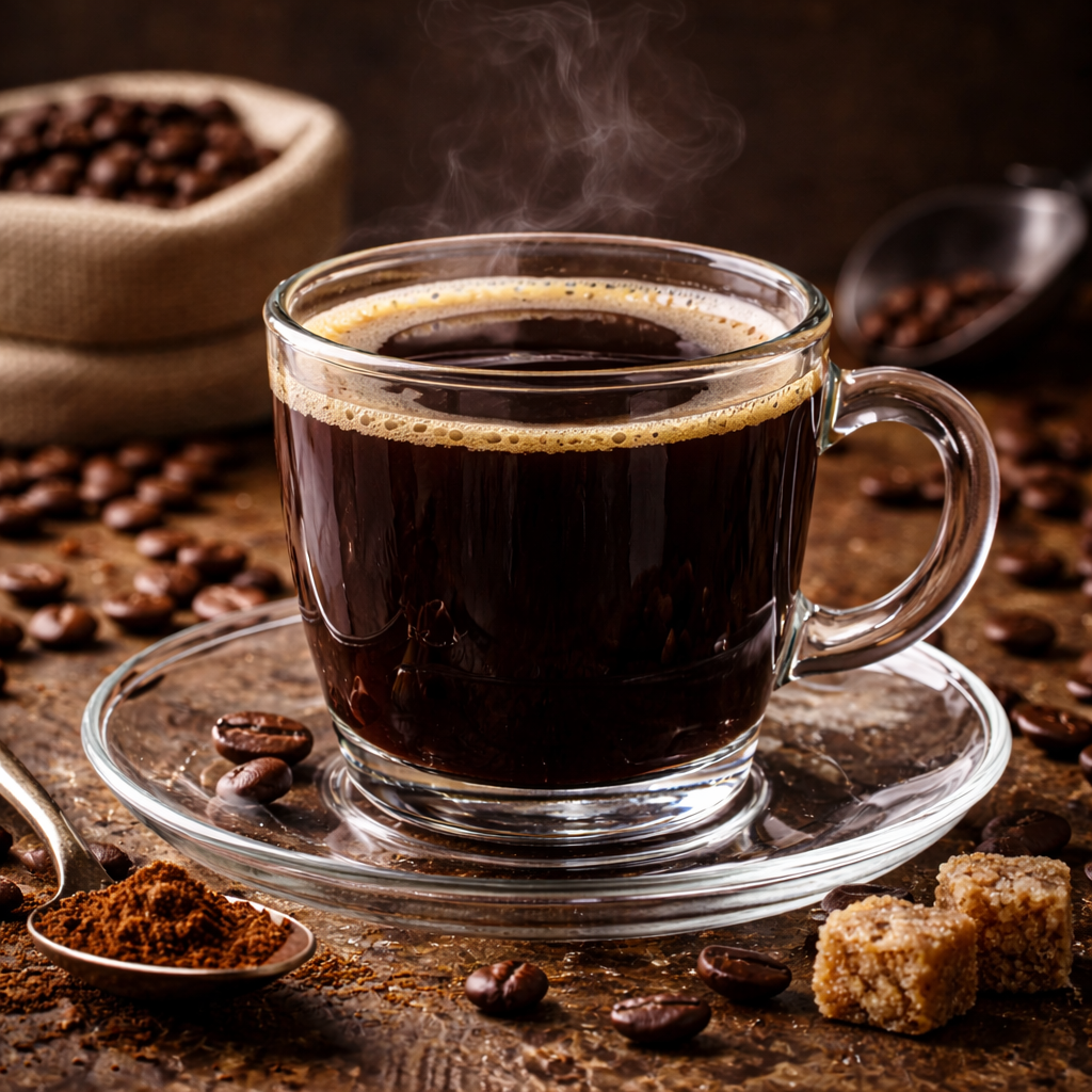 Hot Black Coffee